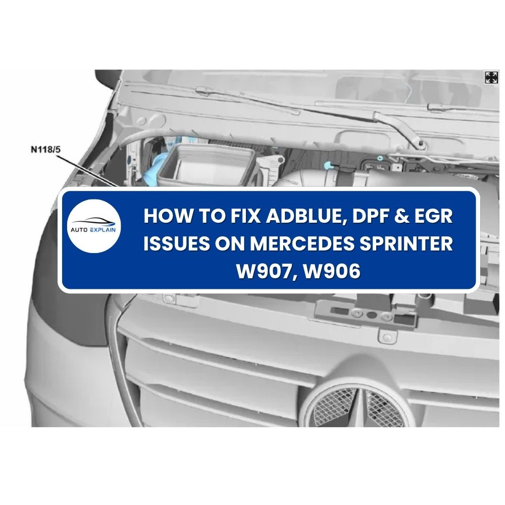 How to Fix AdBlue, DPF & EGR Issues on Mercedes Sprinter W907