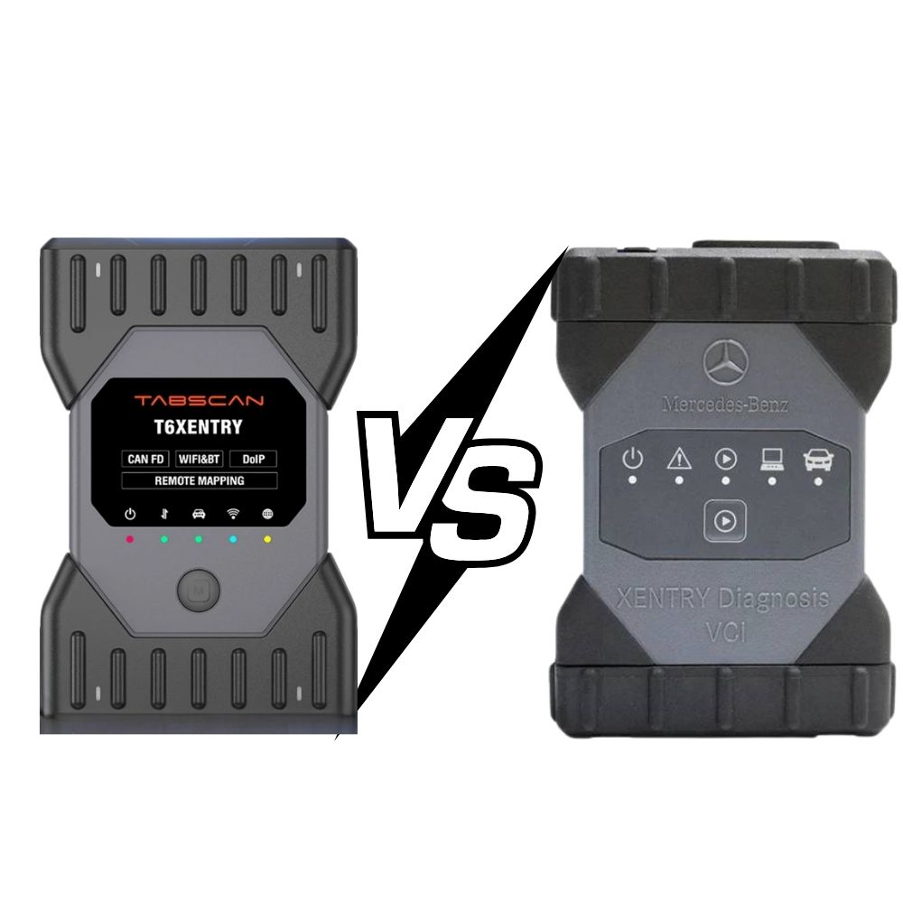 TabScan T6 XENTRY vs C6 VCI