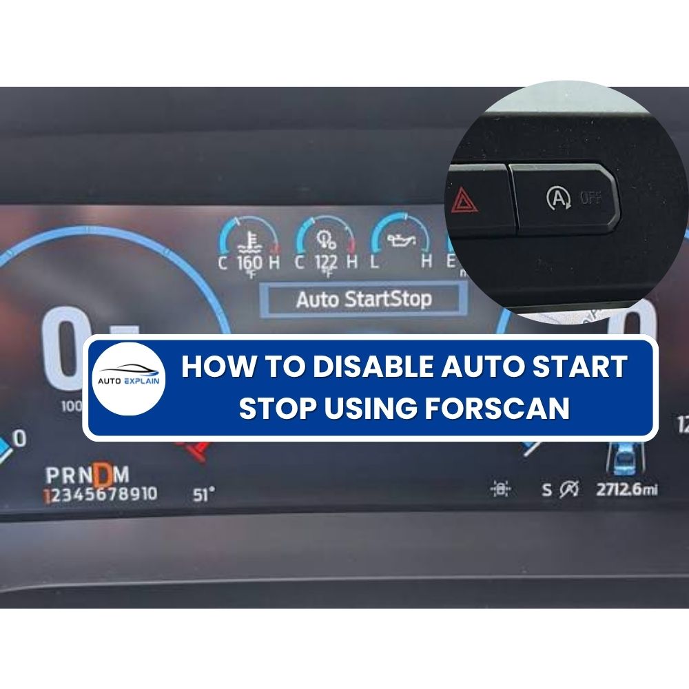 How to Disable Auto Start Stop Using FORScan